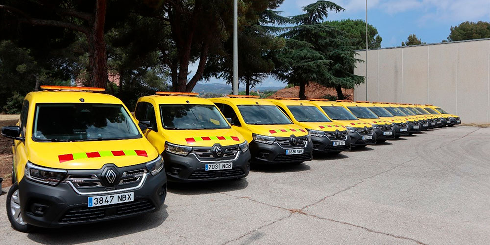 La Generalitat electrifica su flota de conservación de carreteras