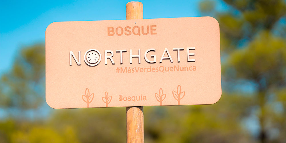 Northgate planta su décimo bosque y recupera espacios degradados