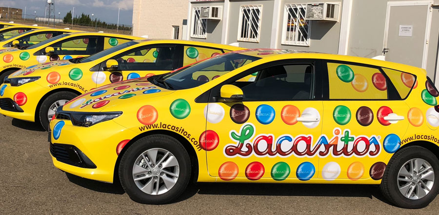 50 híbridos Toyota para Chocolates Lacasa