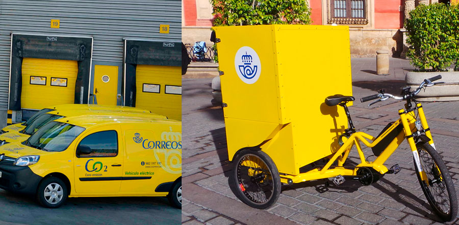 Correos añade más vehículos eléctricos a su flota
