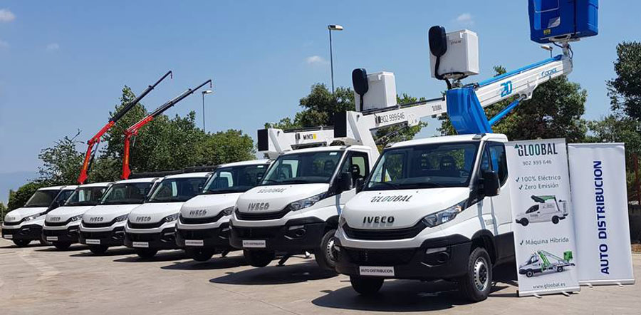 Gloobal elige IVECO para su flota de alquiler