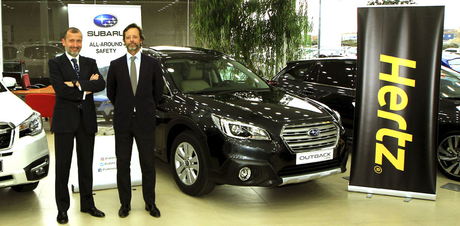 Hertz añade un centenar de modelos Subaru a su flota