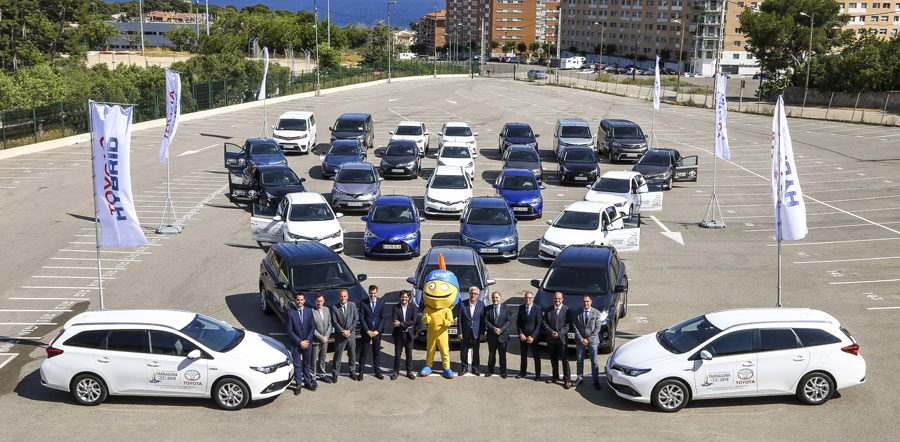 Los Juegos del Mediterráneo se mueven con Toyota