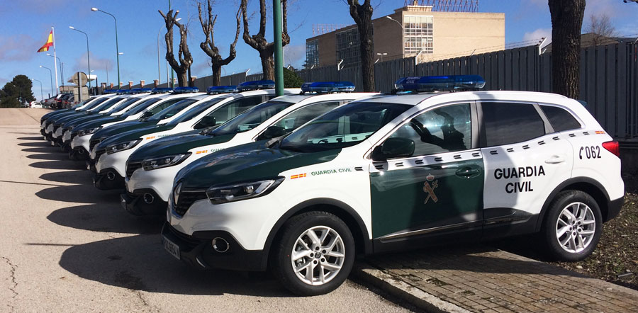 Los SUV también convencen a la Guardia Civil