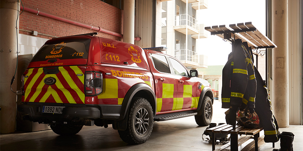 Ford nutre la flota de los bomberos de la Comunidad de Madrid 2