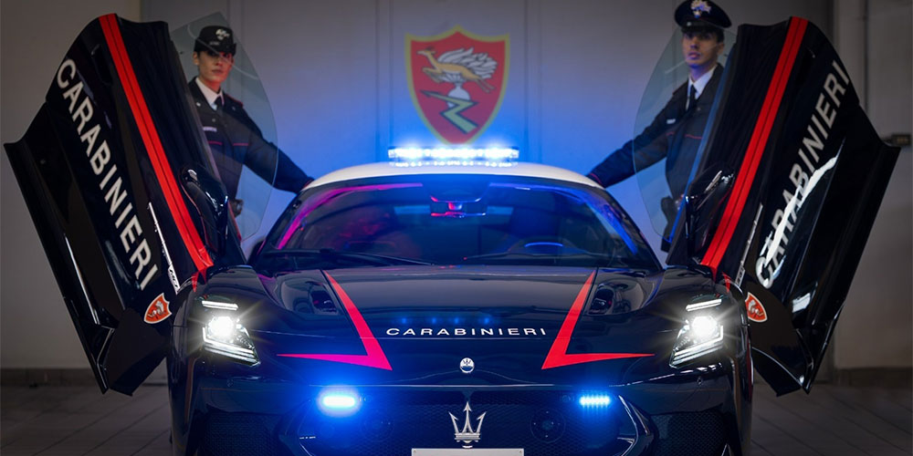 Maserati y Alfa Romeo se unen a la flota de los Carabinieri 3