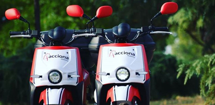 Acciona despliega su motosharing eléctrico en LHospitalet de Llobregat