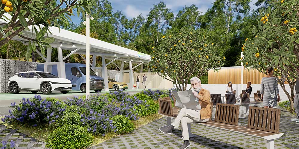 Barcelona impulsa su primer hub público de recarga ultrarrápida