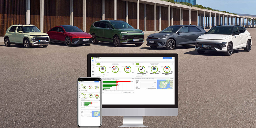 Targa Telematics añadirá los datos de Hyundai en su plataforma de gestión