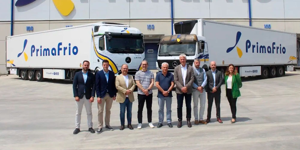 Mercedes-Benz Trucks y Primafrio validarán un modelo eléctrico para flotas frigoríficas